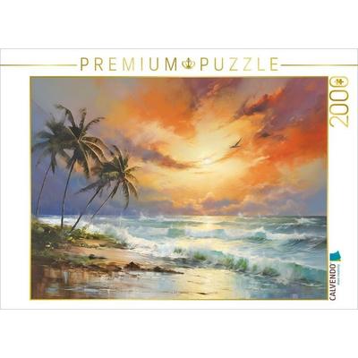 CALVENDO Puzzle Stürmische See | 2000 Teile Lege-Größe 90x67cm Foto-Puzzle für glückliche Stunden, Sonstige von , Calvendo Puzzle