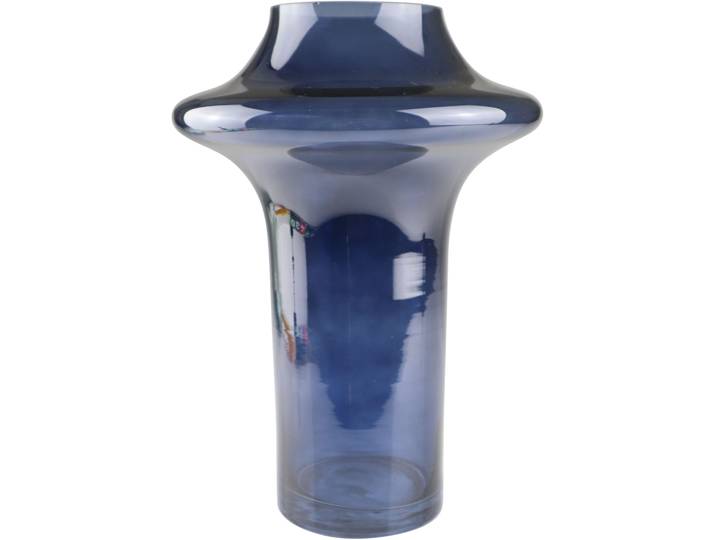 Dekovase AM DESIGN Bauchige Glasvase in Blau , blau, B:20cm H:29cm, Glas, Vasen, Dekovase, als farbenfrohes Statement