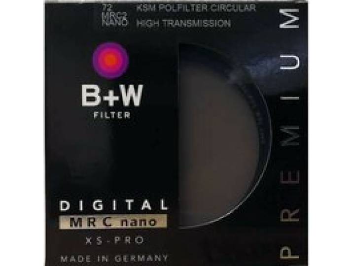 B+W CPL Digitale XS-PRO MRC CIR-PL Filter 49_52_55_58_62_67_72_77_82mm Polarisator/Polariserend voor Nikon Camera Sony Canon Filter