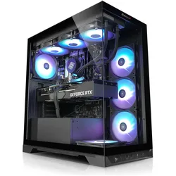 Kiebel Invader Ultra9 (4000 GB, 32 GB, Intel Core Ultra 9 285K, GeForce RTX 5080), PC, Schwarz