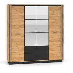KLEIDERSCHRANK 4 Türen Solal Holz
