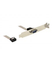 Delock Serielles Bedienfeld DB-9 M bis 9-polig IDC W 25 cm (89353)