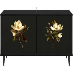 vidaXL, TV Möbel, Cordorano (Magnolienmuster) (33 x 69 x 50.50 cm)