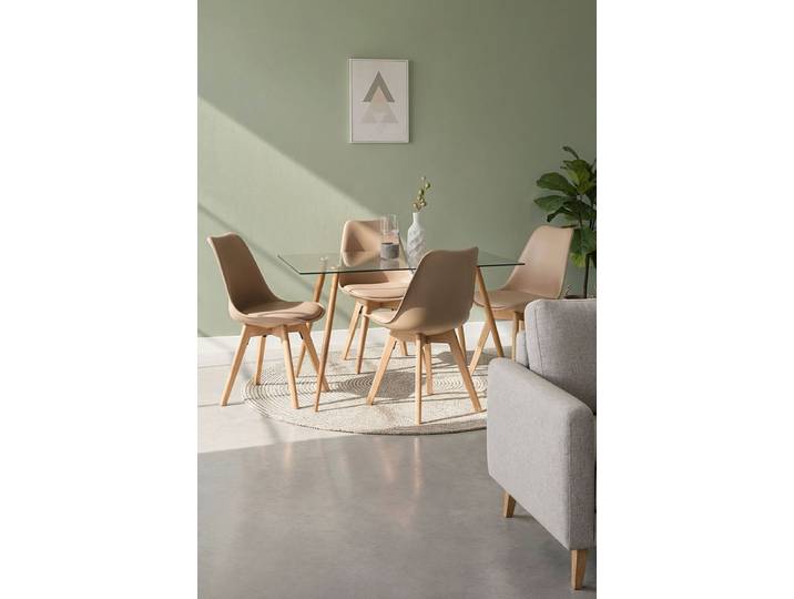 4er Set Synk Basic Stühle - Blé