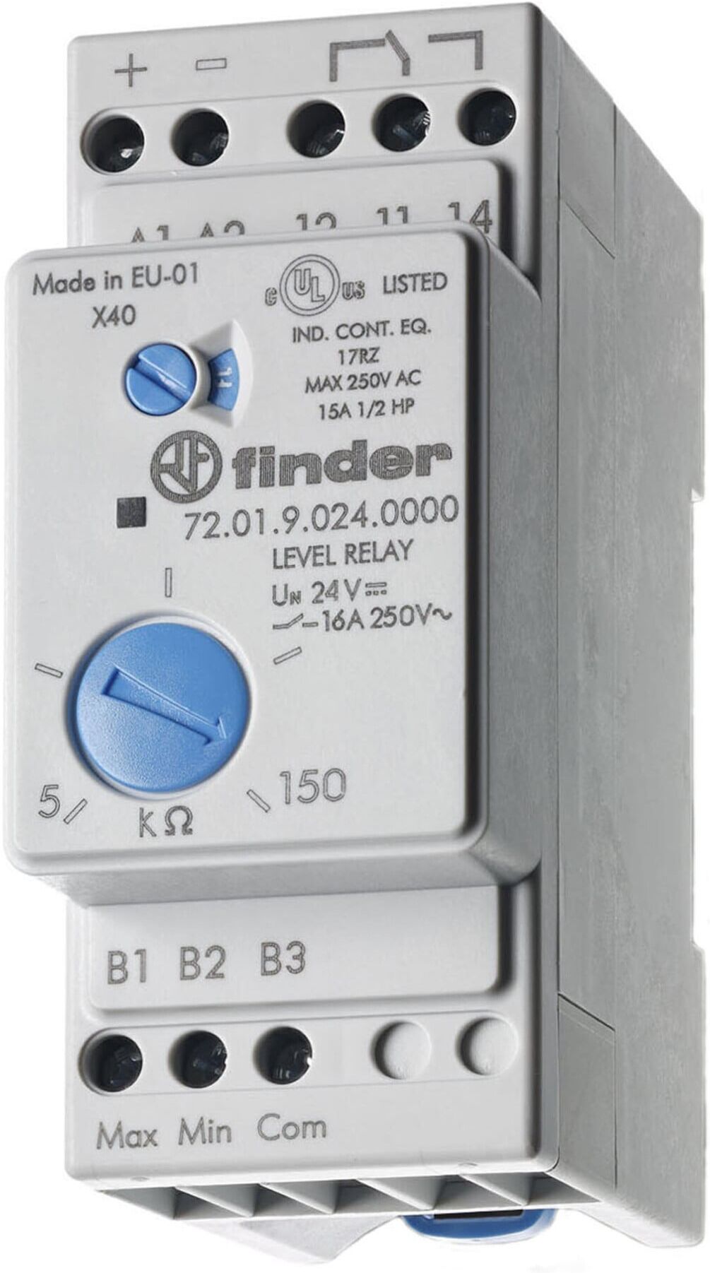 Finder Niveau-Überwachungsrelais 72.01.9.024.0000 (720190240000)