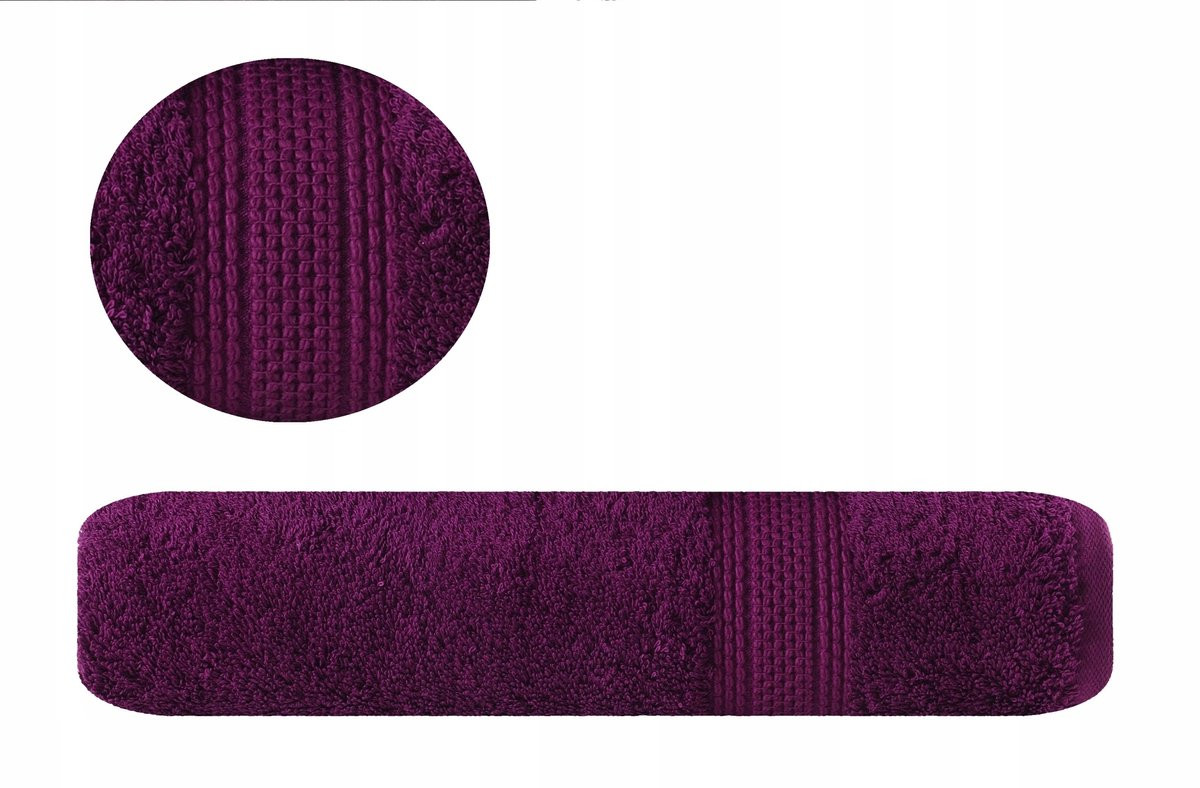 Koney Badhanddoek Egyptian Pruim 50 x 90 cm