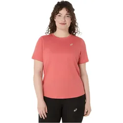 ASICS Core Trainingsshirt Damen 702 - dark pink clay XL