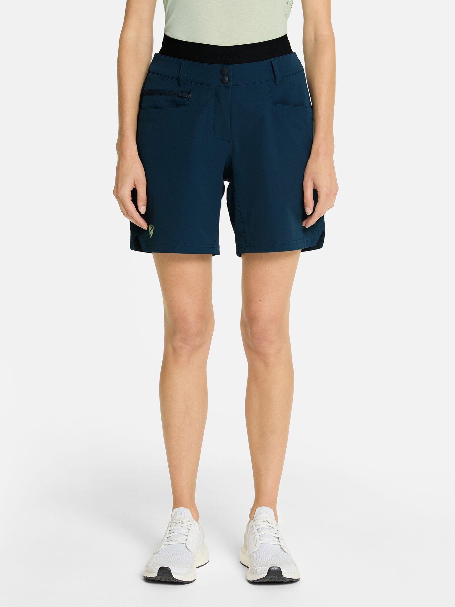 Radhose ZIENER "NEJA-Z", Damen, Gr. 42, EURO-Grössen, blau (hale navy), Obermaterial: 100% Polyester, Hosen Radhose hale navy 42, EURO-Grössen