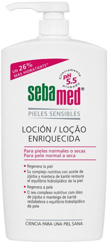 Sebamed Piel Seca Y Sensible loción enriquecida 750 ml