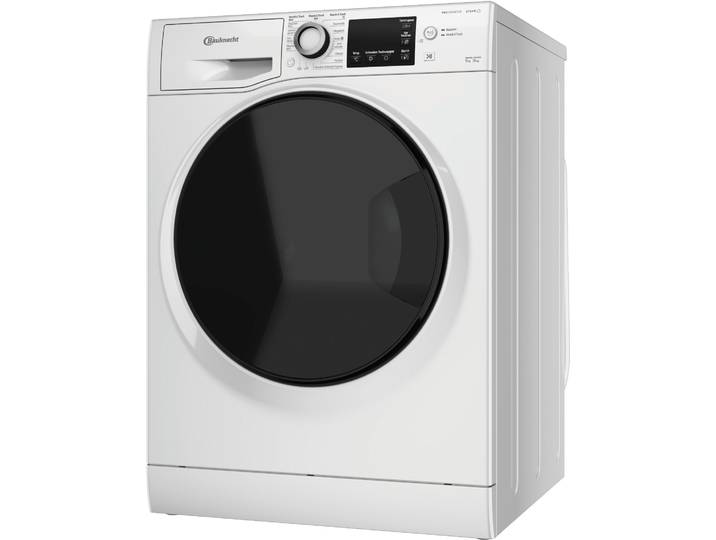 BAUKNECHT Waschtrockner WT Super Eco 96S 41 N , Wasch_Trocken_Zyklus: D, weiß, B:59,5cm H:85cm T:54cm, Waschtrockner, Flecken 20C – entfernt mehr als 100 Flecken, ganz ohne Vorbehandlung, Waschtrockner
