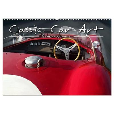 Classic Car Art by Reinhold Art´s (Wandkalender 2027 DIN A2 quer), CALVENDO Monatskalender