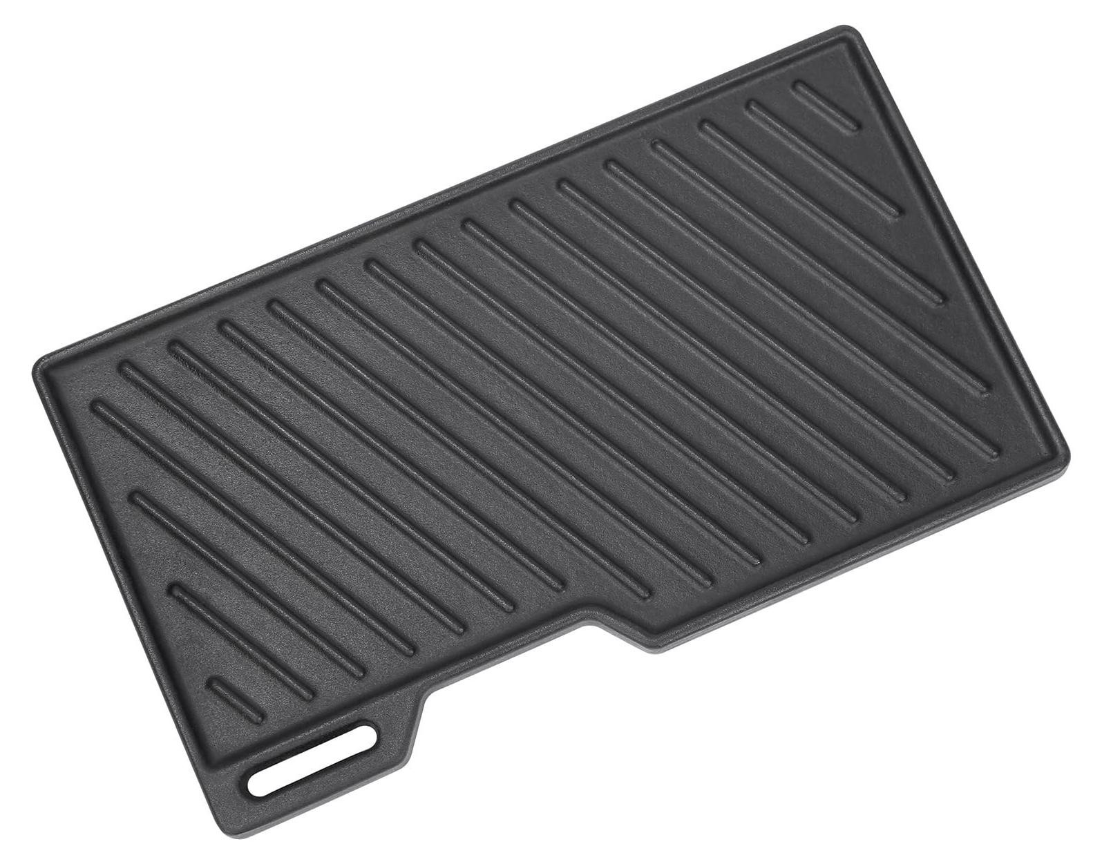 Omgoods Omkeerbare Gietijzeren Grillplaat voor Burnhard Fred