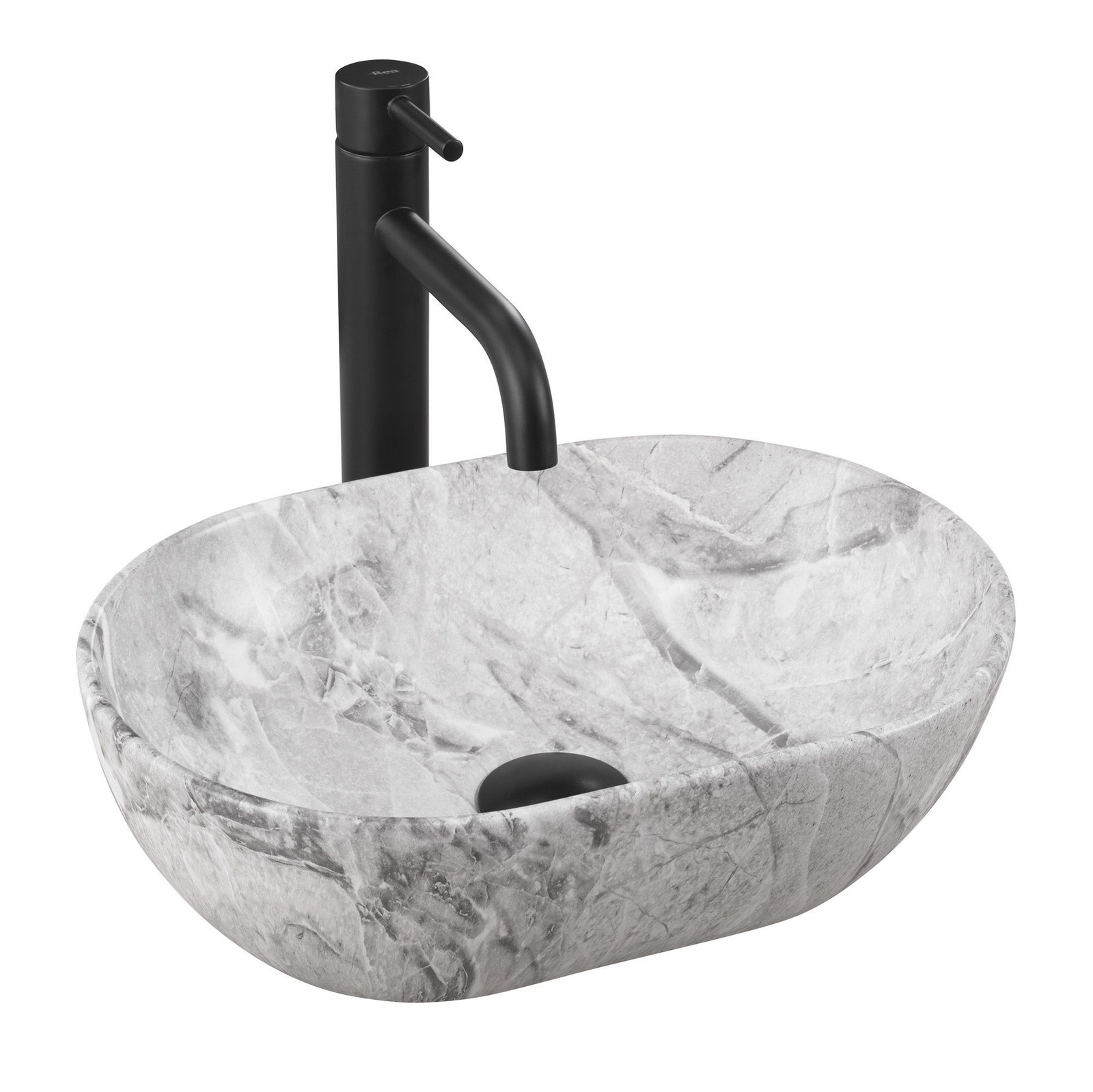 Rea Opzetwastafel Amelia Mini Stone Matt