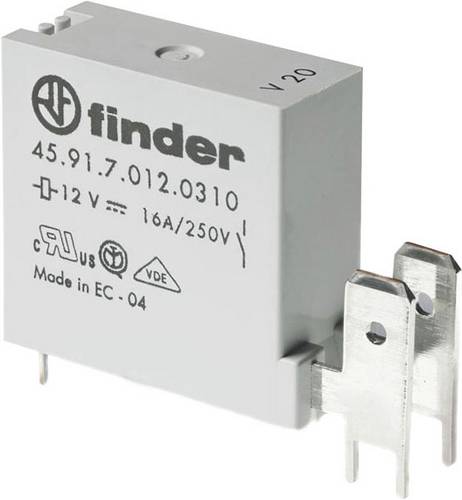 Finder 45.91.7.009.0310 Printrelais 9 V/DC 16A 1 Schließer 1St.
