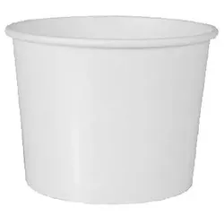 Papstar 85372 50 Suppenbecher, Pappe 350ml