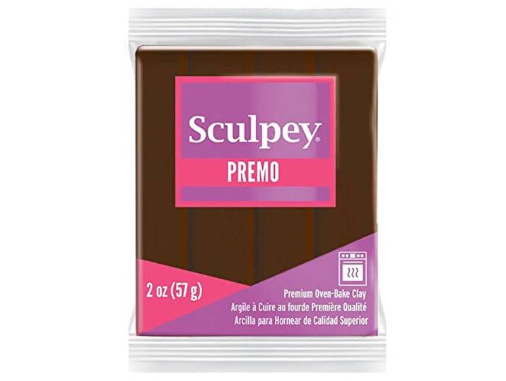 Sculpey Premo Polymer Klei, Gebrande Omber, OSFA
