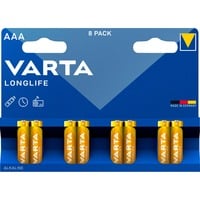 Longlife Batterie LR03, AAA (Micro) 8 Stück