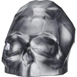 Memento Mori Kleine dekorative Figur L Schädel silberfarben