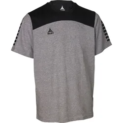 Select Oxford T-Shirt grau/schwarz 128