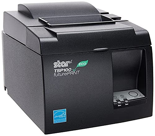 Star Micronics TSP143IIU+ GRY UK Thermische bonprinter voor bonnetjes, Grijs