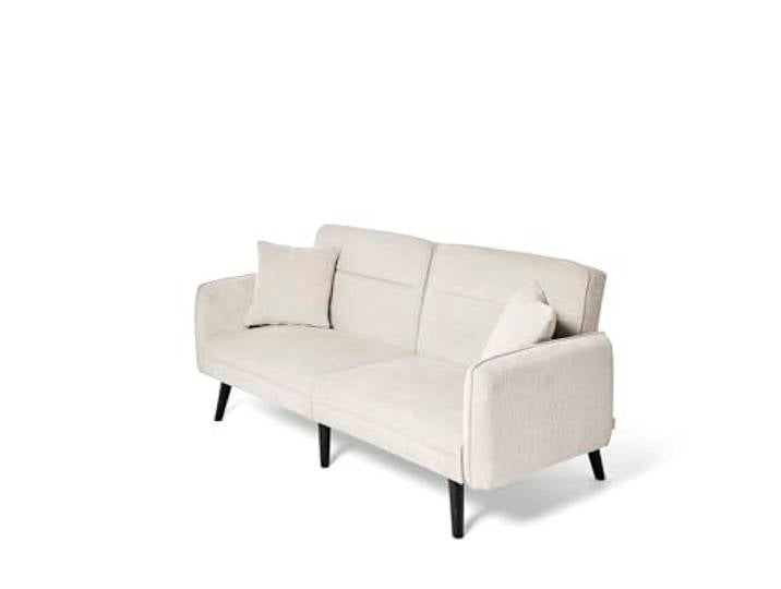 Jahnke SCHLAFSOFA Chillax LINE Boucle Champagner