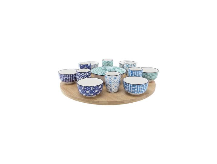 Grosses, 14-teiliges Turning Board/ Drehteller „Chloe“ Keramik Multicolor Cosy & Trendy