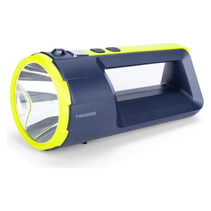 Tiross Latarka ładowalna LED 5w+6w (12 cm, 330 lm) (TS1858)