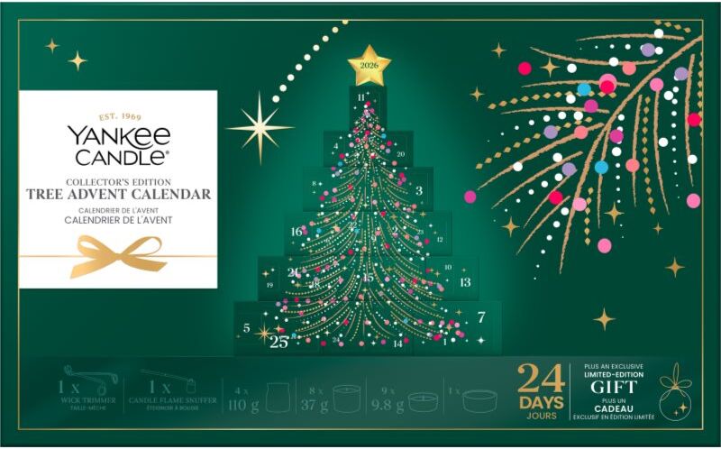 Yankee Candle Christmas Collection 2026 Collector's Edition Tree Advent Calendar advent calendar collector’s edition