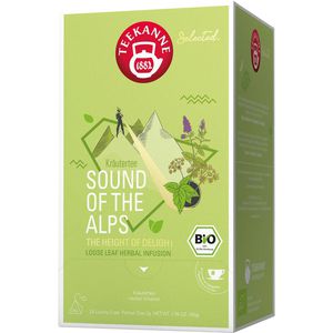 Teekanne Tee Luxury Cup Sound of the Alps, BIO, Kräutertee, 50 g, 25 Pyramidenbeutel