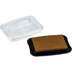3x Knorr Prandell, Stempel, KNORR Stempelkissen Delicata 10x7cm 211511922 kupfer