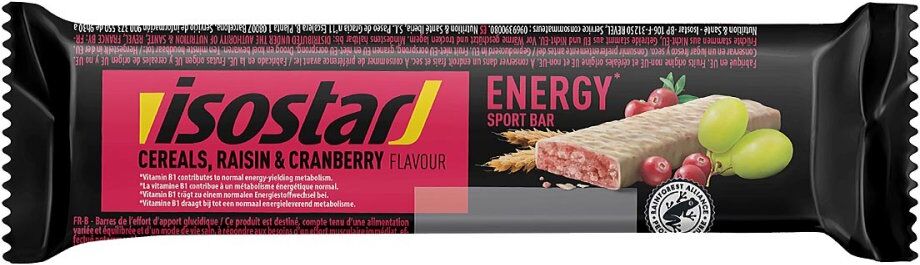 Isostar High Energy Bar Cranberry 40g