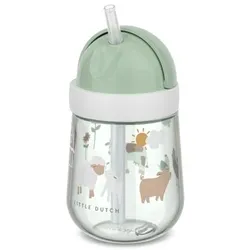 Mepal Trinkhalmbecher Mio 300 ml Kunststoff Grün
