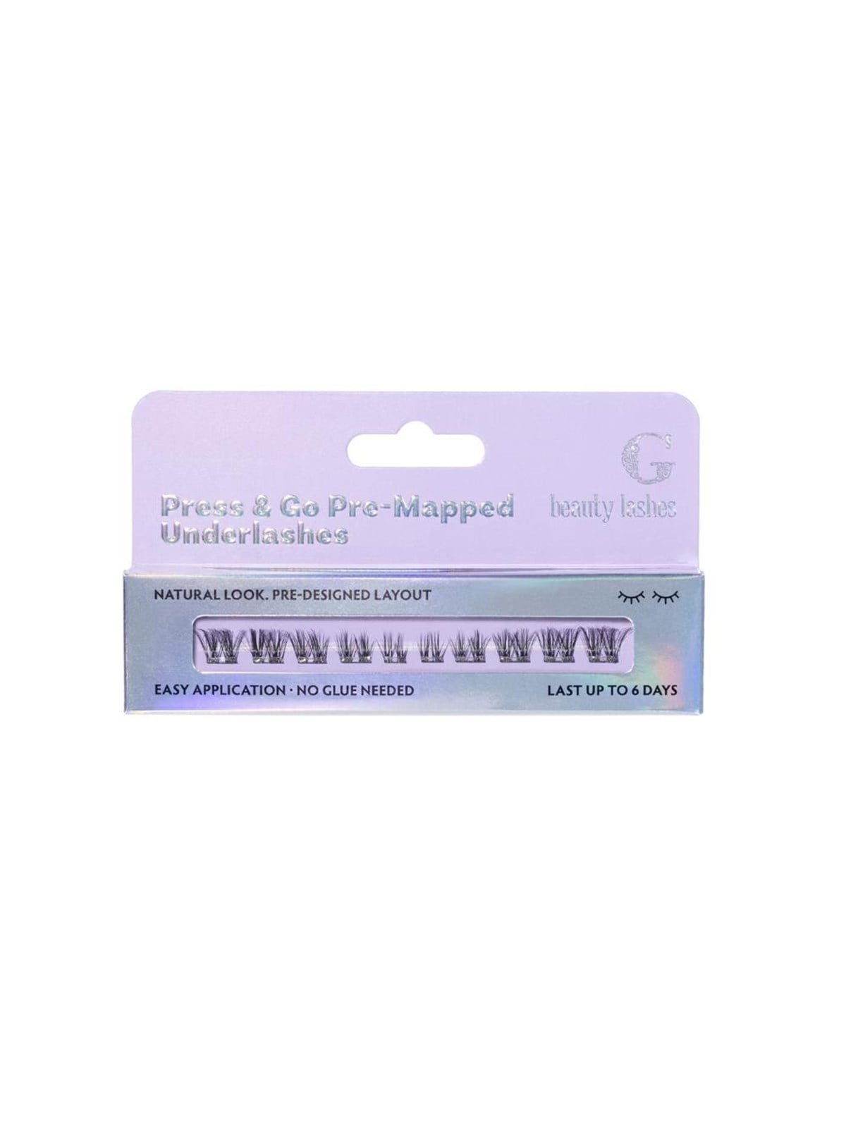 G Beauty Lashes Press & Go pre-mapped Underlashes - Spark