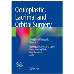 Oculoplastic, Lacrimal and Orbital Surg, Fachbücher von Dion Paridaens, David Harding Verity, Francesco M. Quaranta Leoni
