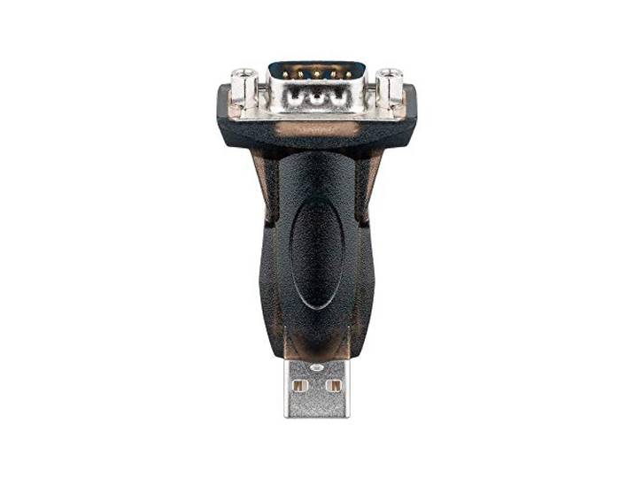 Goobay 69822 USB serieel RS232 converter zwart