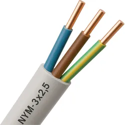NYM J3X2,5 100M - Mantelleitung NYM-J - 3 x 2,5 mm2, 100 m