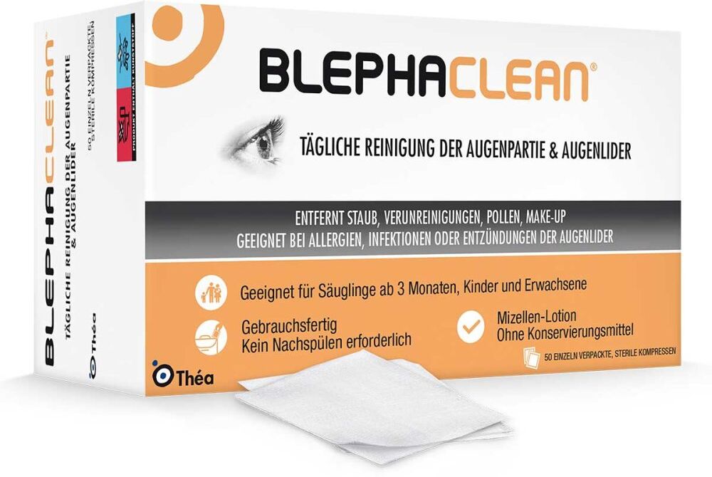 Blephaclean Kompressen sterile