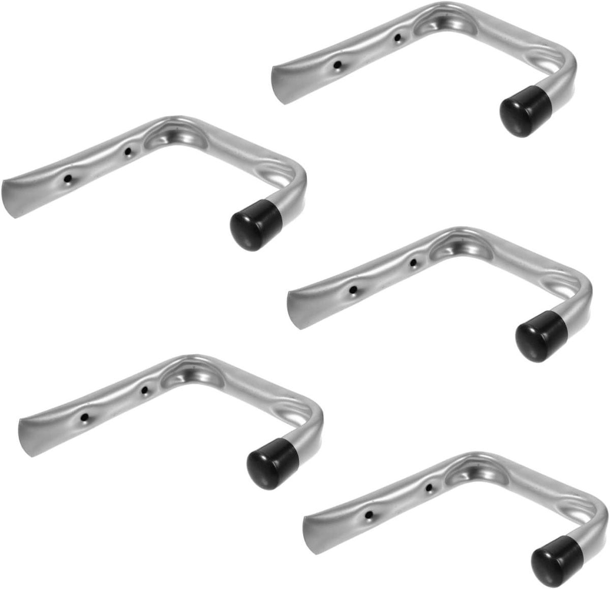Robuuste Muurhaken Gereedschapshouder Zilver - 5 Stuks