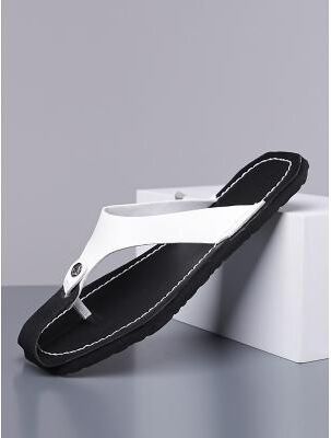 LightInthebox Men's Faux Leather Sandals – Versatile, Stylish, and Comfortable for Poolside and Resort Adventures