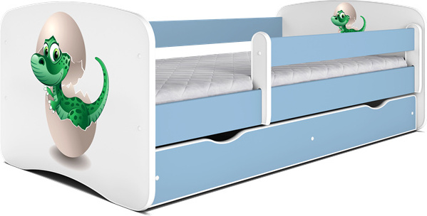 Bett babydreams weiß Fee mit Schmetterlingen mit Schublade ohne Matratze 180/80