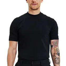Bread and Boxers Crew-Neck Tencel T-Shirt Schwarz Tencel Large Herren