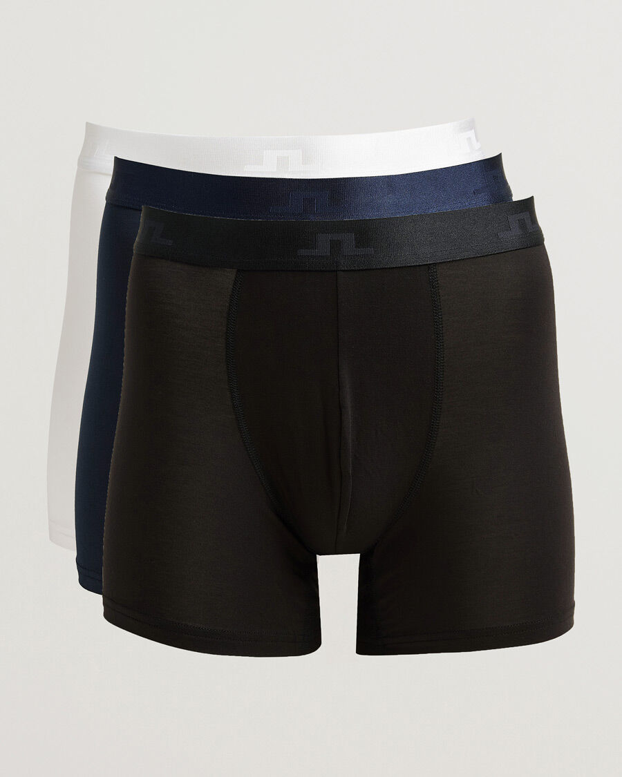 J.Lindeberg 3-Pack Bridge Lyocell Boxer Multi men M Flerfarvet