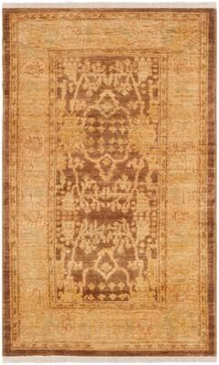 SAFAVIEH Couture Hand-knotted Peshawar Kita Traditional Oriental Vegetable Dye Wool Rug with Fringe