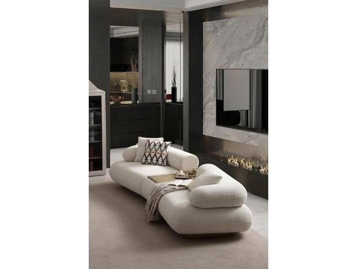 JVmoebel Sofa Beige Sitzcouch von JVMoebel mit modernem Design und hohem Komfort