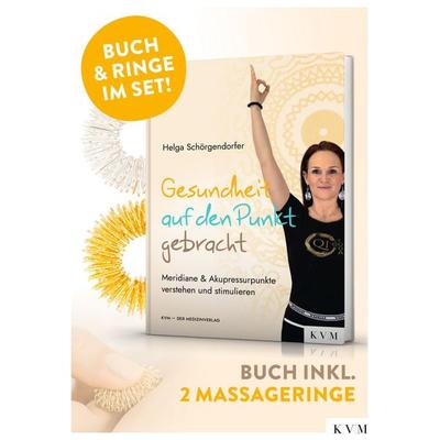 Gesundheit auf den Punkt gebracht, Gebundene Ausgabe von Helga Schörgendorfer, KVM - Der Medizinverlag, 978-3-86867-798-0