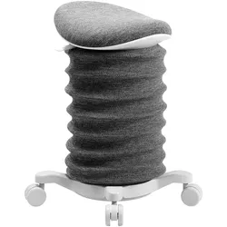 Sitness Aktiv-Bürostuhl 4D Stoff Grau Anthrazit