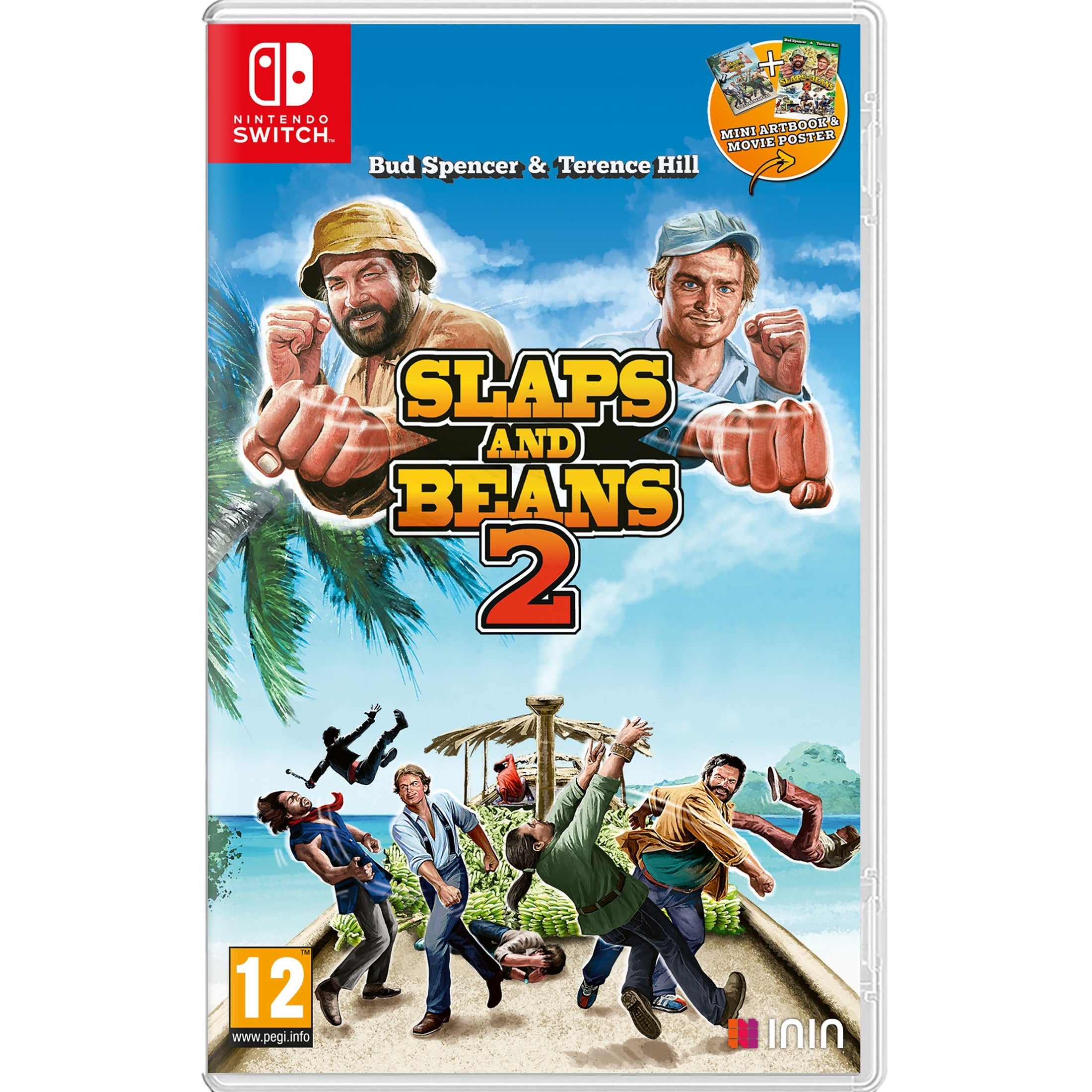 ININ Games Bud Spencer & Terence Hill: Slaps and Beans 2 for Nintendo Switch (Game Cartridge)