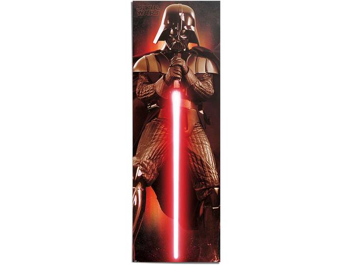 Poster REINDERS Star Wars - classic darth vader , rot (farbe bild(er): rot), B:53cm H:158cm T:0,1cm, Papier, Bilder, Poster