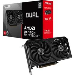 ASUS Dual Radeon RX 9060 XT 16GB Grafikkarte - 16GB GDDR6, HDMI, 2x DP
