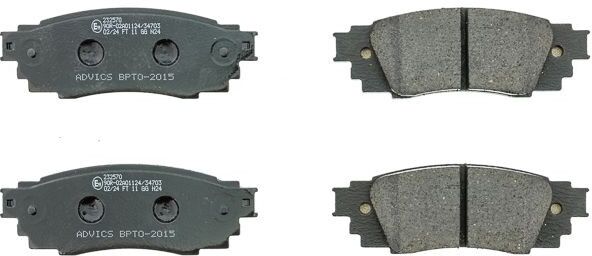 AISIN BPTO-2015 Bremsbeläge